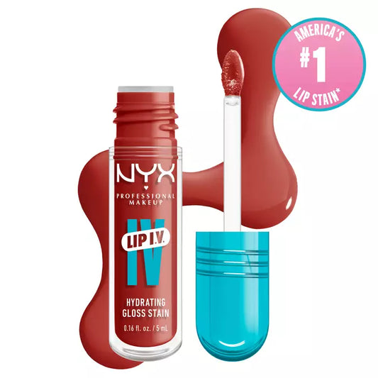 NYX Professional Makeup Lip IV Hydrating Gloss Stain Vitamin Infused Lip Tint