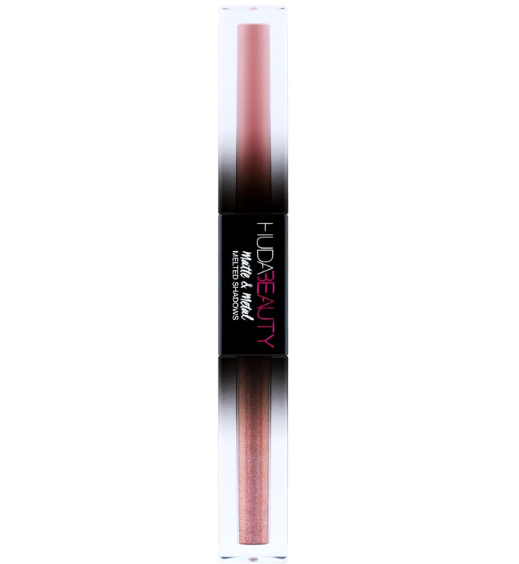 Huda Beauty Matte & Metal Melted Shadows – Double-Ended Liquid Eyeshadow