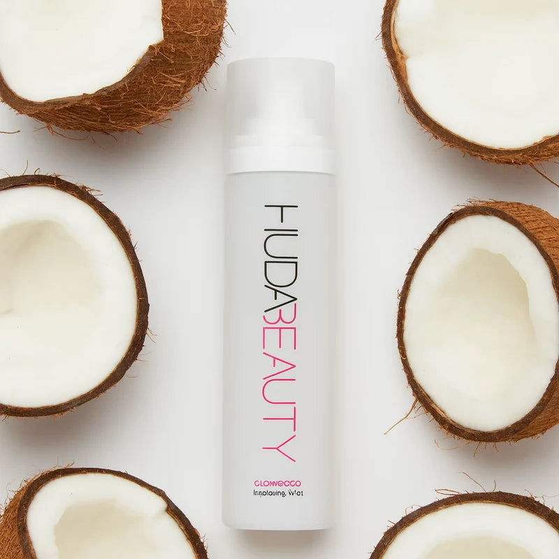 Huda Beauty Glow Coco Hydrating Mist 100ml – Milky Face Spray for Radiant Skin