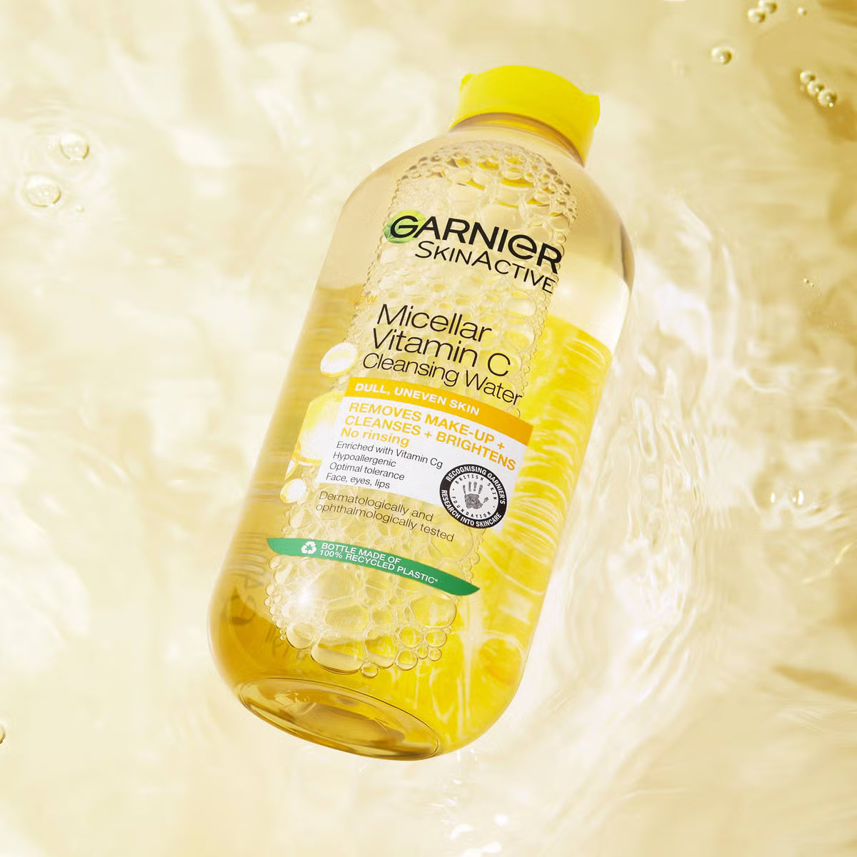 Garnier SkinActive Micellar Cleansing Water Vitamin C Brightening Makeup Remover 700ml