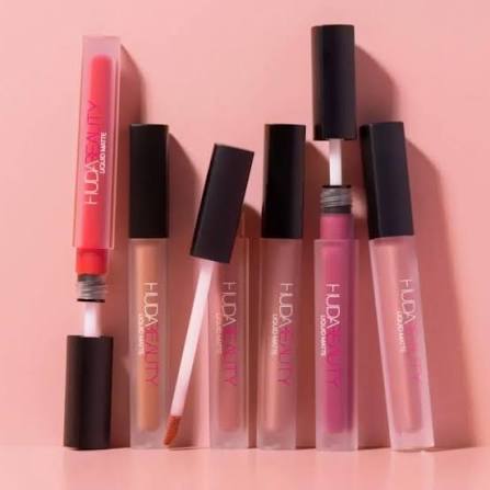 Huda Beauty Demi Matte Cream Lipstick 3.6ml – High-Pigment Velvet Hydrating Lip Color