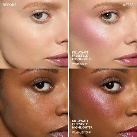 Fenty Beauty Killawatt Freestyle Highlighter Mini 2.2g – Cream-Powder Face Illuminator
