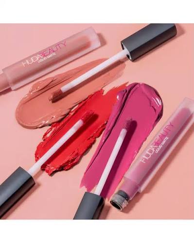 Huda Beauty Demi Matte Cream Lipstick 3.6ml – High-Pigment Velvet Hydrating Lip Color