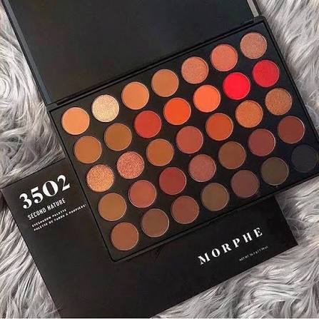 Morphe 35O2 Second Nature Eyeshadow Palette 35 Shades Warm Matte Shimmer