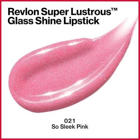 Revlon Super Lustrous Glass Shine Lipstick - High-Shine Hydrating Lip Color (3.1g)
