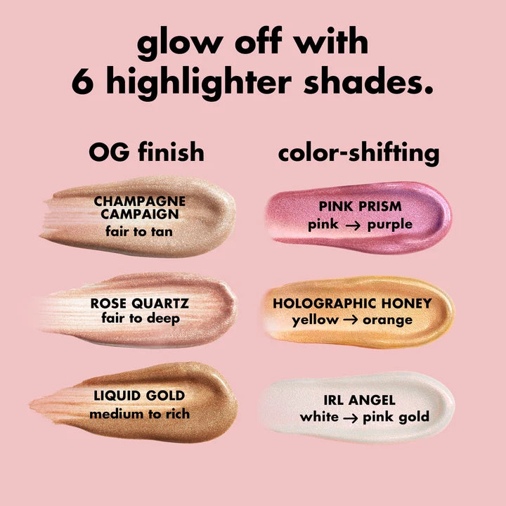 e.l.f. Cosmetics Halo Glow Highlight Beauty Wand - Rose Quartz (10ml)