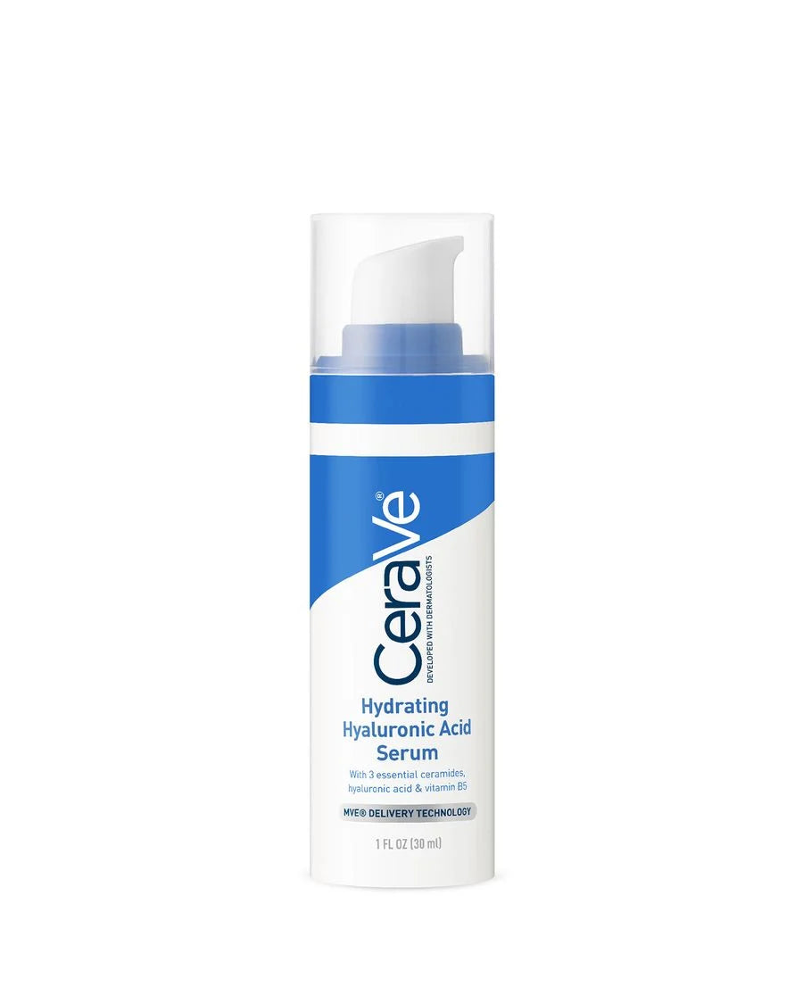 CeraVe Hydrating Hyaluronic Acid Serum with Ceramides & Vitamin B5 for Dry to Normal Skin – 30ml