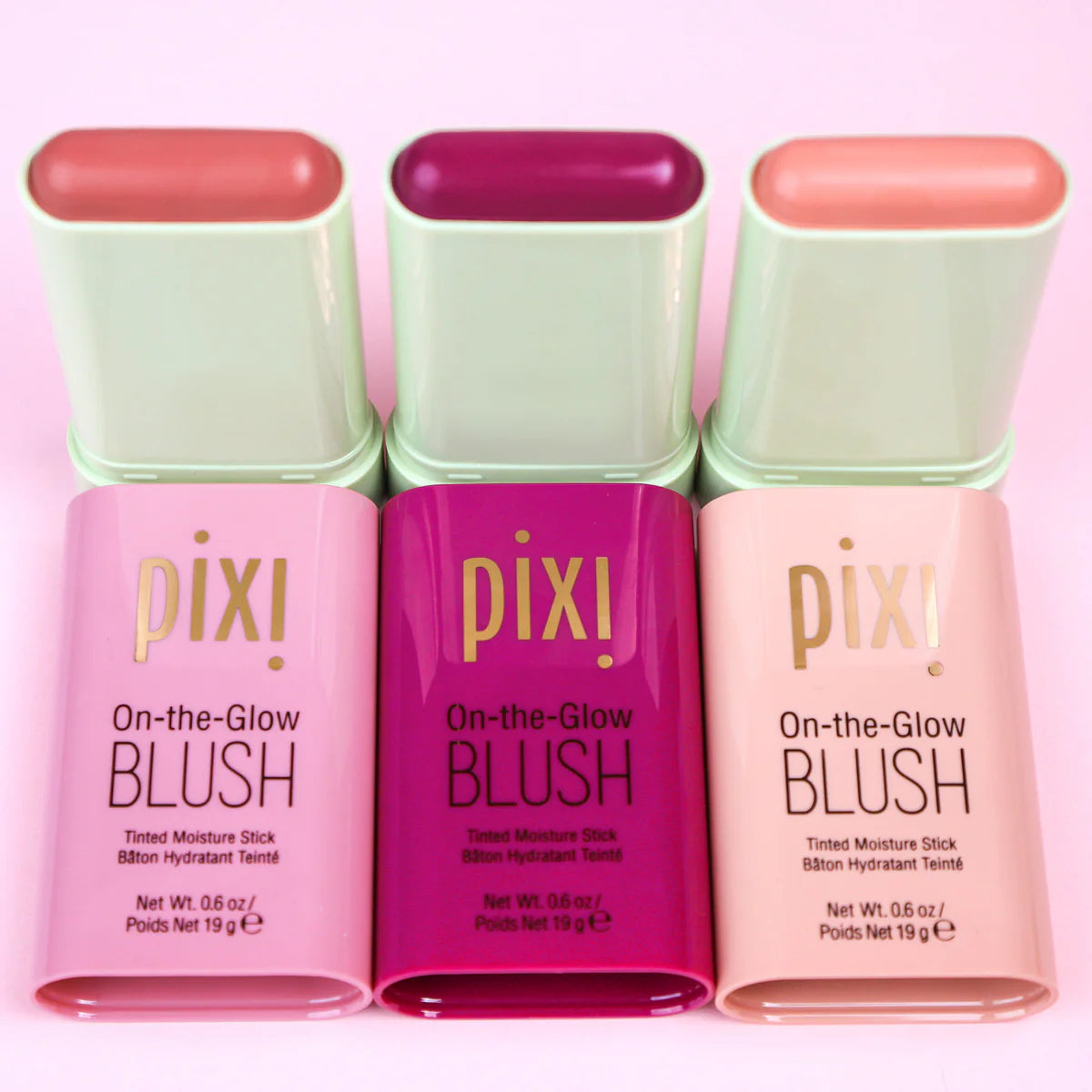 Pixi On-the-Glow Blush Tinted Moisture Stick 19g – Hydrating Cream Blush
