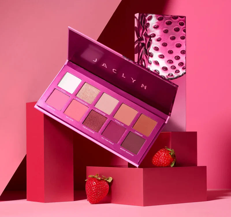 Jaclyn Cosmetics Strawberry Feels Eyeshadow Palette (11.1g)