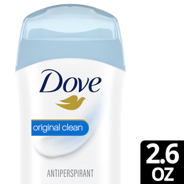 Dove Original Clean Antiperspirant Deodorant Stick (2.6 oz / 74g)