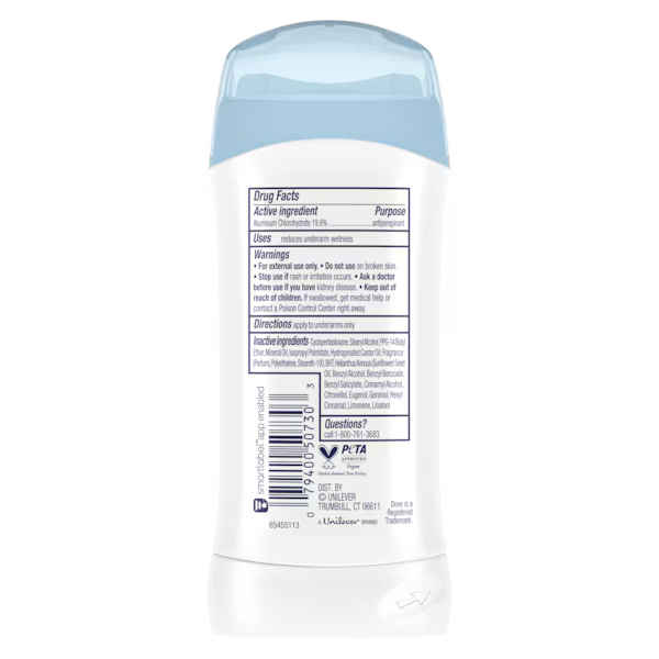 Dove Original Clean Antiperspirant Deodorant Stick (2.6 oz / 74g)