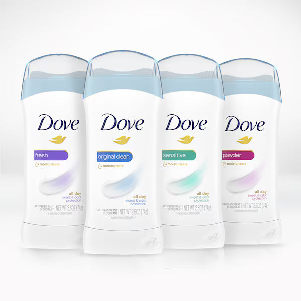 Dove Original Clean Antiperspirant Deodorant Stick (2.6 oz / 74g)