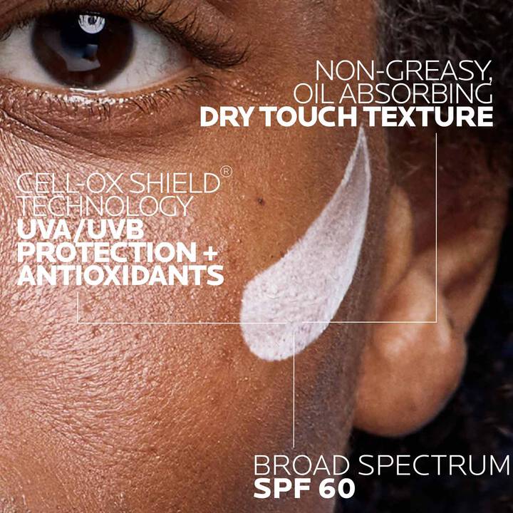 La Roche-Posay Anthelios Clear Skin Sunscreen SPF 60 Dry Touch Oil-Free Face Sunscreen for Sensitive & Acne-Prone Skin 90ml