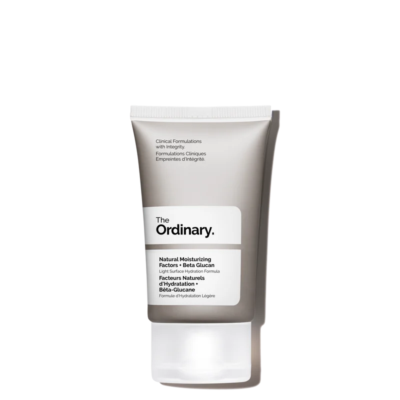 The Ordinary Natural Moisturizing Factors + Beta Glucan Moisturizer 100ml | Lightweight Daily Face Cream