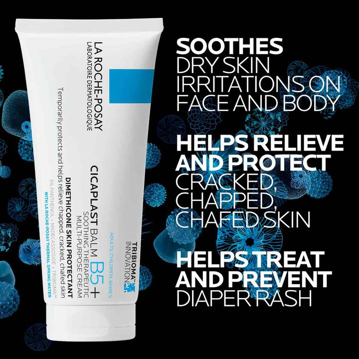 La Roche-Posay Cicaplast Baume B5+ Repair Balm 40ml – Multi-Purpose Soothing Moisturizer for Dry & Sensitive Skin