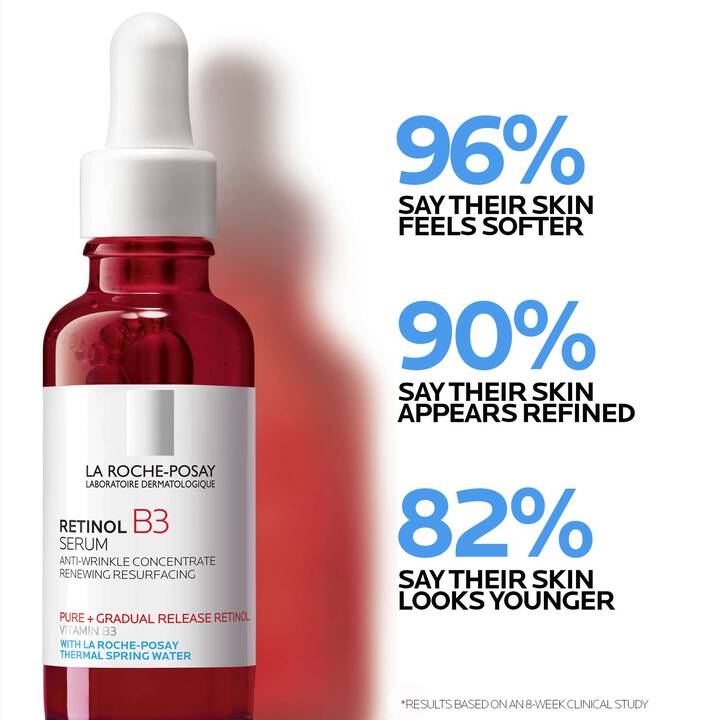 La Roche-Posay Retinol B3 Serum 30ml – Anti-Wrinkle Retinol & Vitamin B3 Serum for Sensitive Skin
