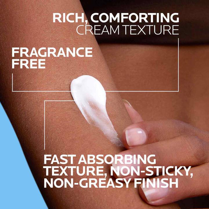 La Roche-Posay Lipikar AP+M Triple Repair Moisturizing Cream 400ml – Body & Face Moisturizer for Dry & Sensitive Skin