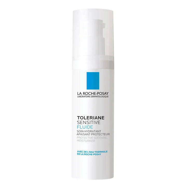 La Roche-Posay Toleriane Sensitive Fluide Moisturizer 40ml – Lightweight Face Moisturizer for Sensitive & Normal to Combination Skin