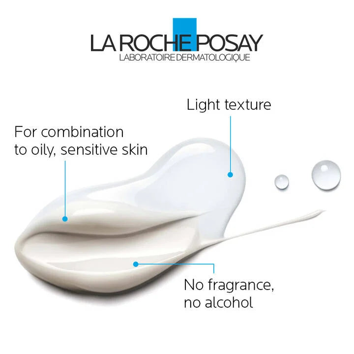 La Roche-Posay Toleriane Sensitive Fluide Moisturizer 40ml – Lightweight Face Moisturizer for Sensitive & Normal to Combination Skin
