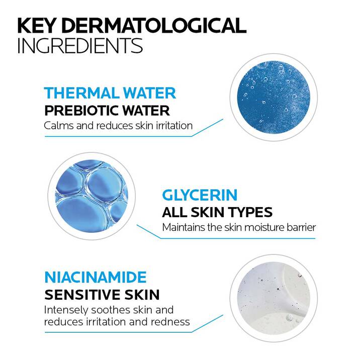La Roche-Posay Toleriane Sensitive Fluide Moisturizer 40ml – Lightweight Face Moisturizer for Sensitive & Normal to Combination Skin