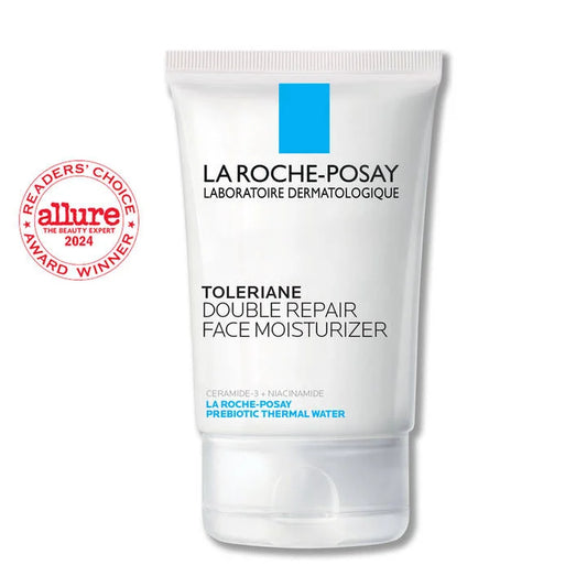 La Roche-Posay Toleriane Double Repair Face Moisturizer 100ml – Oil-Free Daily Moisturizer with Ceramide-3 & Niacinamide for Sensitive Skin