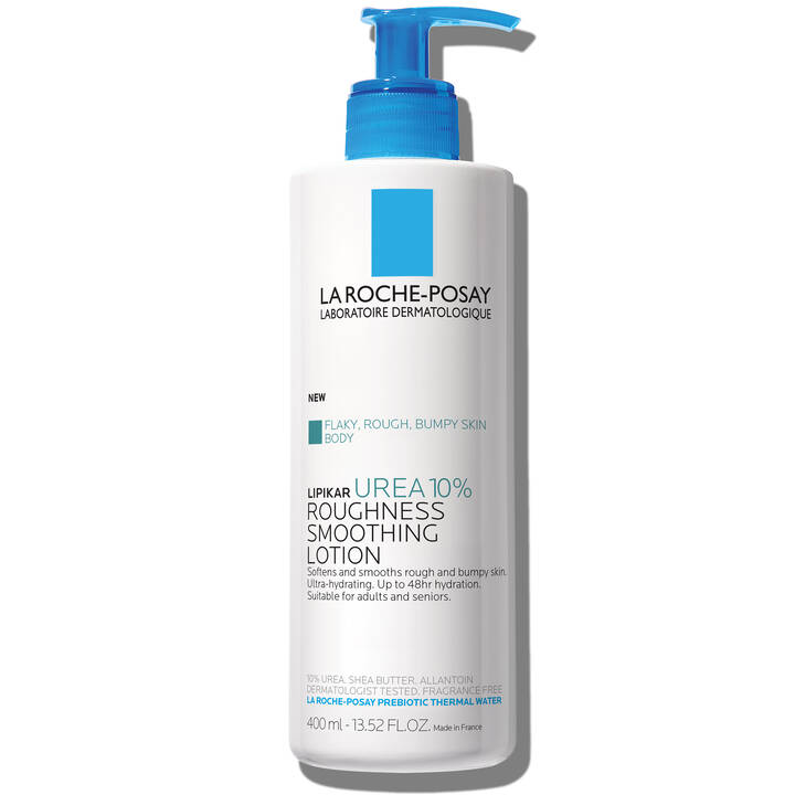 La Roche-Posay Lipikar Urea 10% Smoothing Lotion 400ml – Body Lotion for Rough & Dry Skin