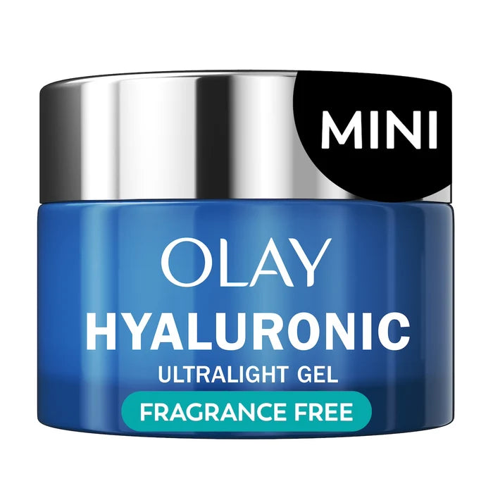 OLAY Hyaluronique Mini Gel 15ml – Fragrance-Free Hydrating Face Moisturizer