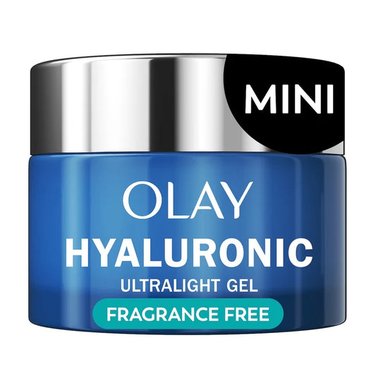 OLAY Hyaluronique Mini Gel 15ml – Fragrance-Free Hydrating Face Moisturizer