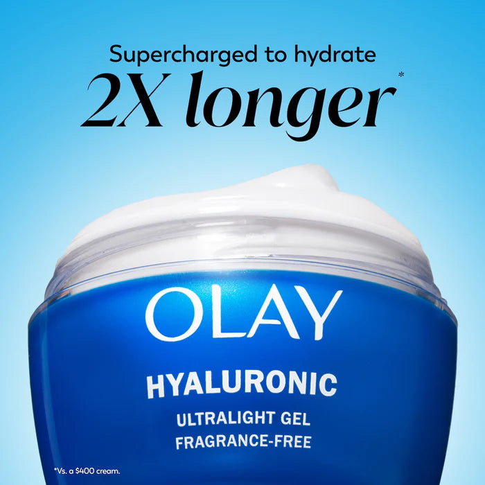 OLAY Hyaluronique Mini Gel 15ml – Fragrance-Free Hydrating Face Moisturizer