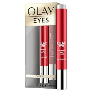 OLAY Eyes Depuffing Eye Roller 6ml – Cooling Eye Serum for Puffiness & Eye Bags