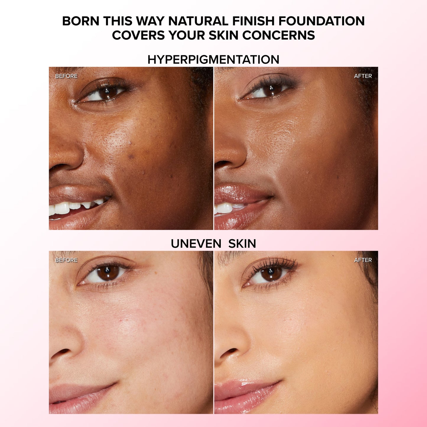 Too Faced Born This Way Oil-Free Medium to Full Coverage Foundation | Natural Finish