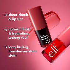 e.l.f. Sheer For It Blush Tint for Lips & Cheeks 6.8ml