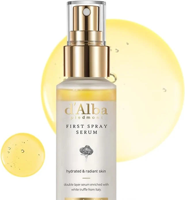 d'Alba Piedmont Italian White Truffle First Spray Serum 100ml | Hydrating Glow Mist