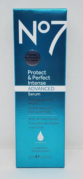 No7 Protect & Perfect Intense Advanced Serum - Younger Looking Skin in 2 Weeks Variant (1 Fl Oz / 30ml)