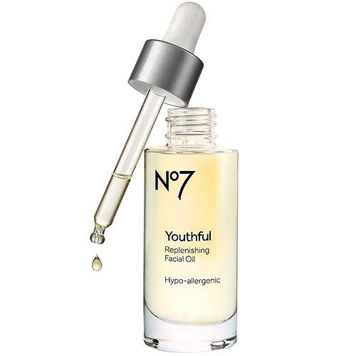 No7 Youthful Replenishing Facial Oil - Intensive Nourishing Treatment (30ml / 1 Fl Oz)