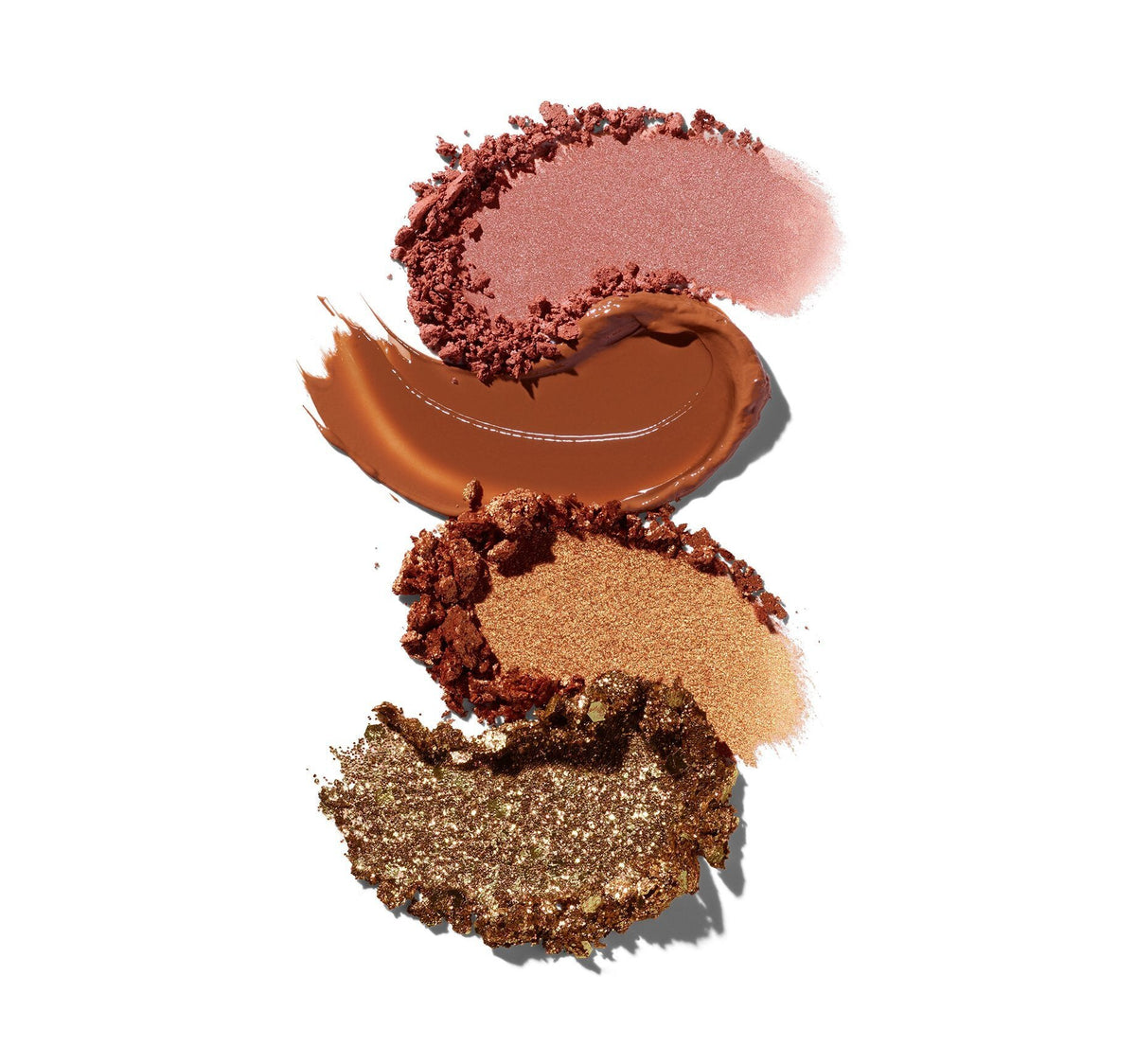 Morphe 2 Quad Goals Multi-Palette Eyeshadow Blush Highlighter and Lip Stack