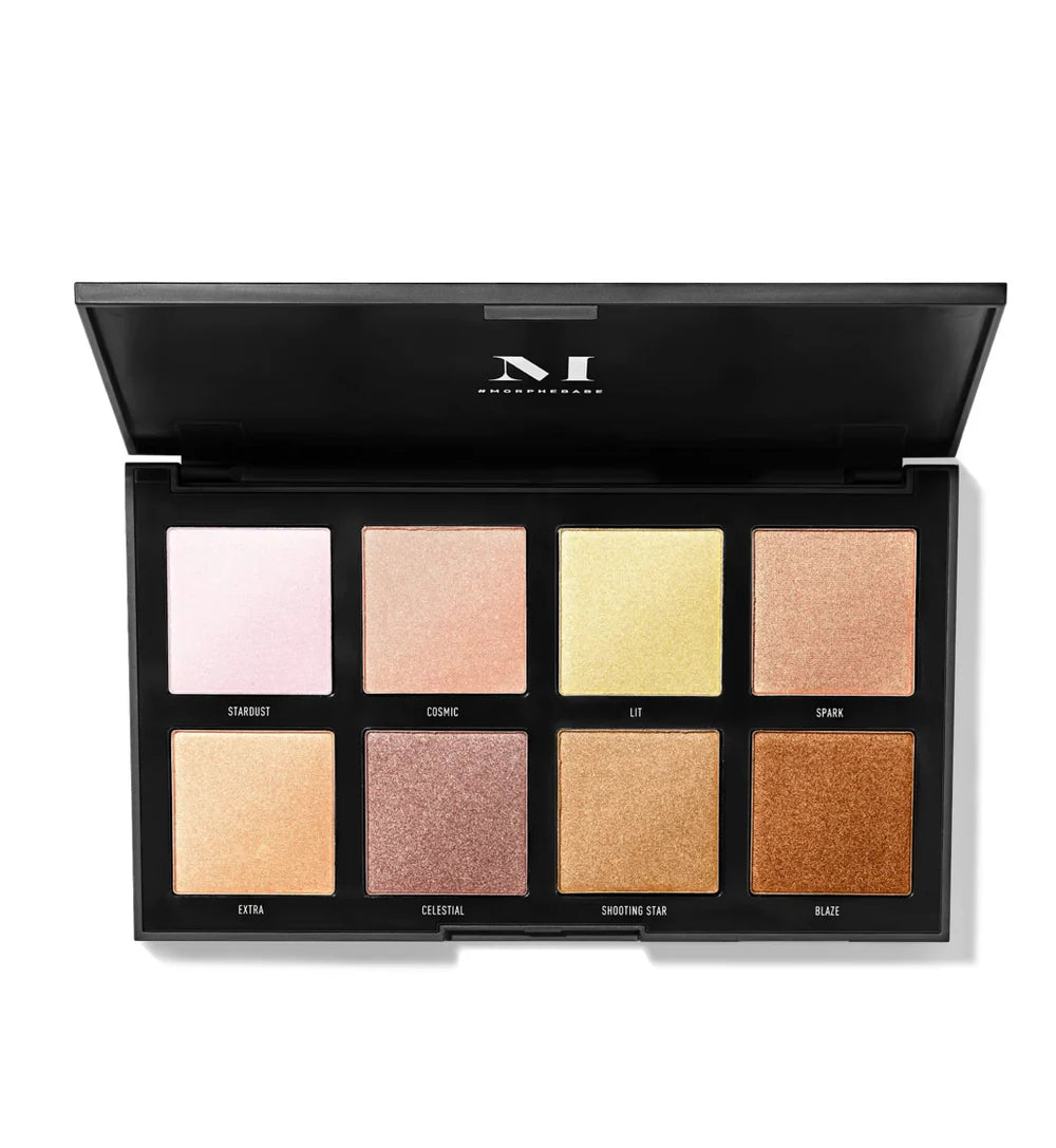 Morphe 8Z Starblazer Highlighter Palette High Impact Illuminating Face Powder