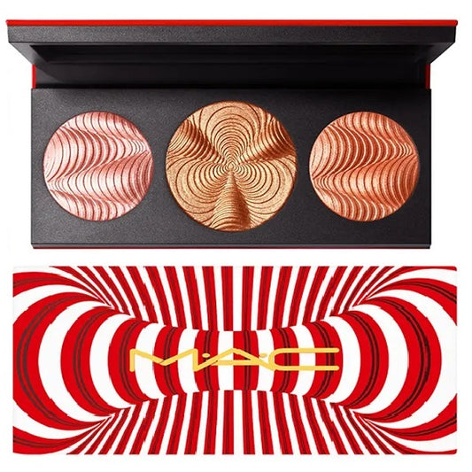 MAC Hypnotizing Holiday Step Bright Up Extra Dimension Skinfinish Palette Trio