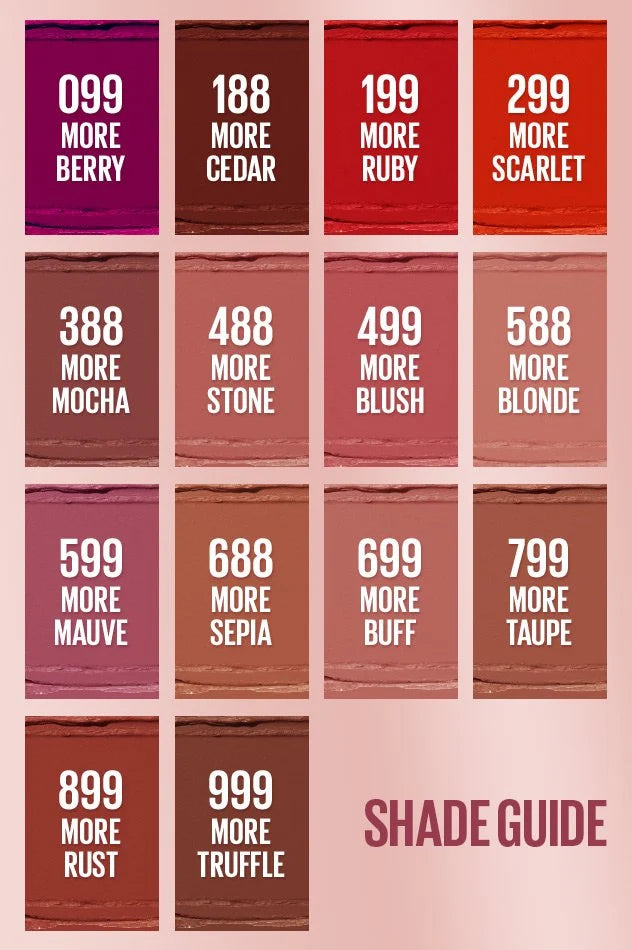 Maybelline Color Sensational Ultimatte Slim Matte Lipstick