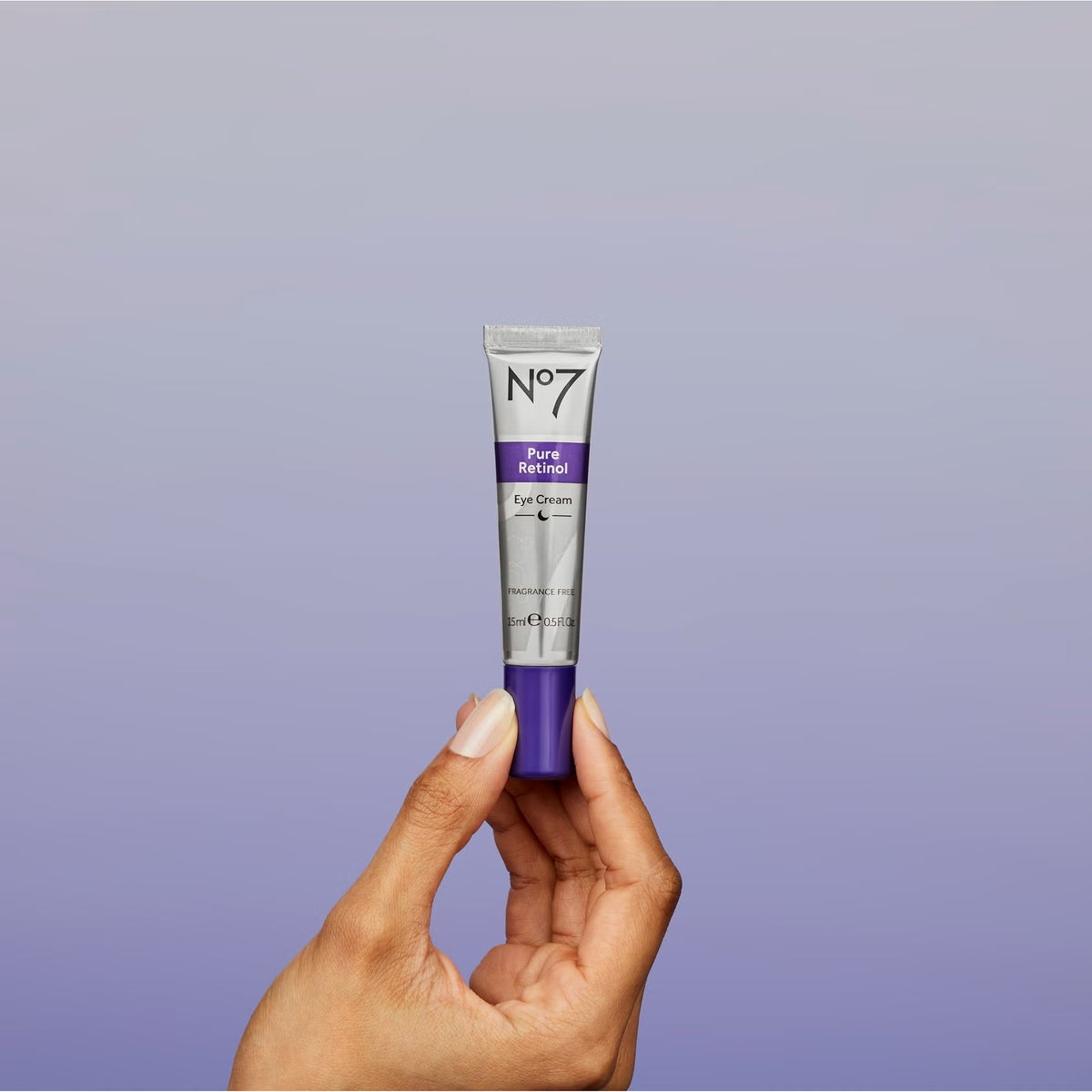 No7 Pure Retinol Eye Cream - Fragrance Free Anti-Aging Treatment (15ml / 0.5 Fl Oz)