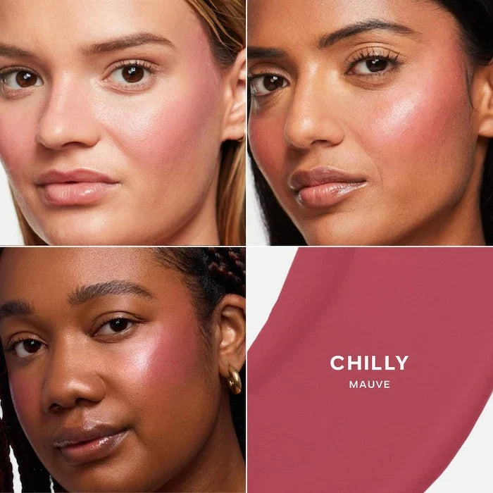 Saie Dew Blush – Liquid Cream Blush for a Natural Dewy Glow
