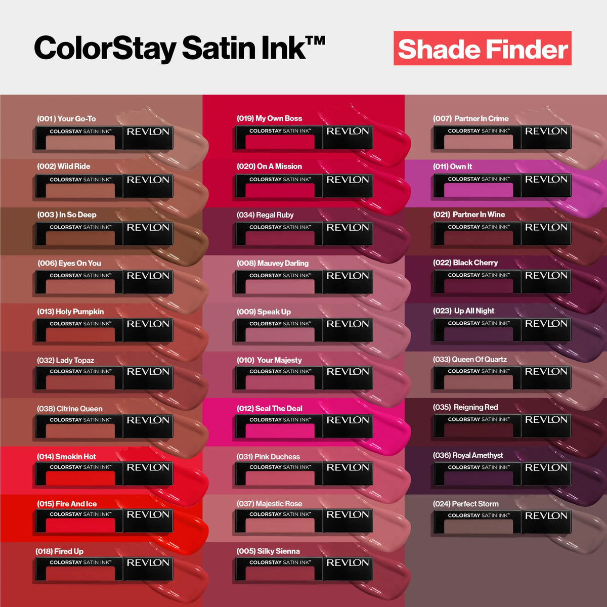 Revlon ColorStay Satin Ink Liquid Lipstick - Longwear High-Pigment Lip Color (5ml)
