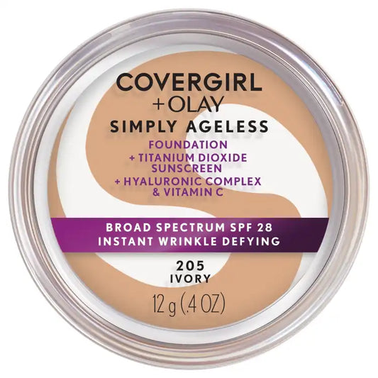 COVERGIRL Olay Simply Ageless Instant Wrinkle Defying Foundation - SPF 28