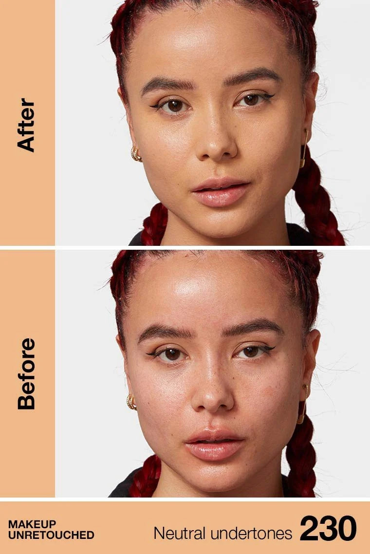 Maybelline Fit Me Matte + Poreless Foundation 30ml – Natural Matte Liquid Foundation for Normal to Oily Skin