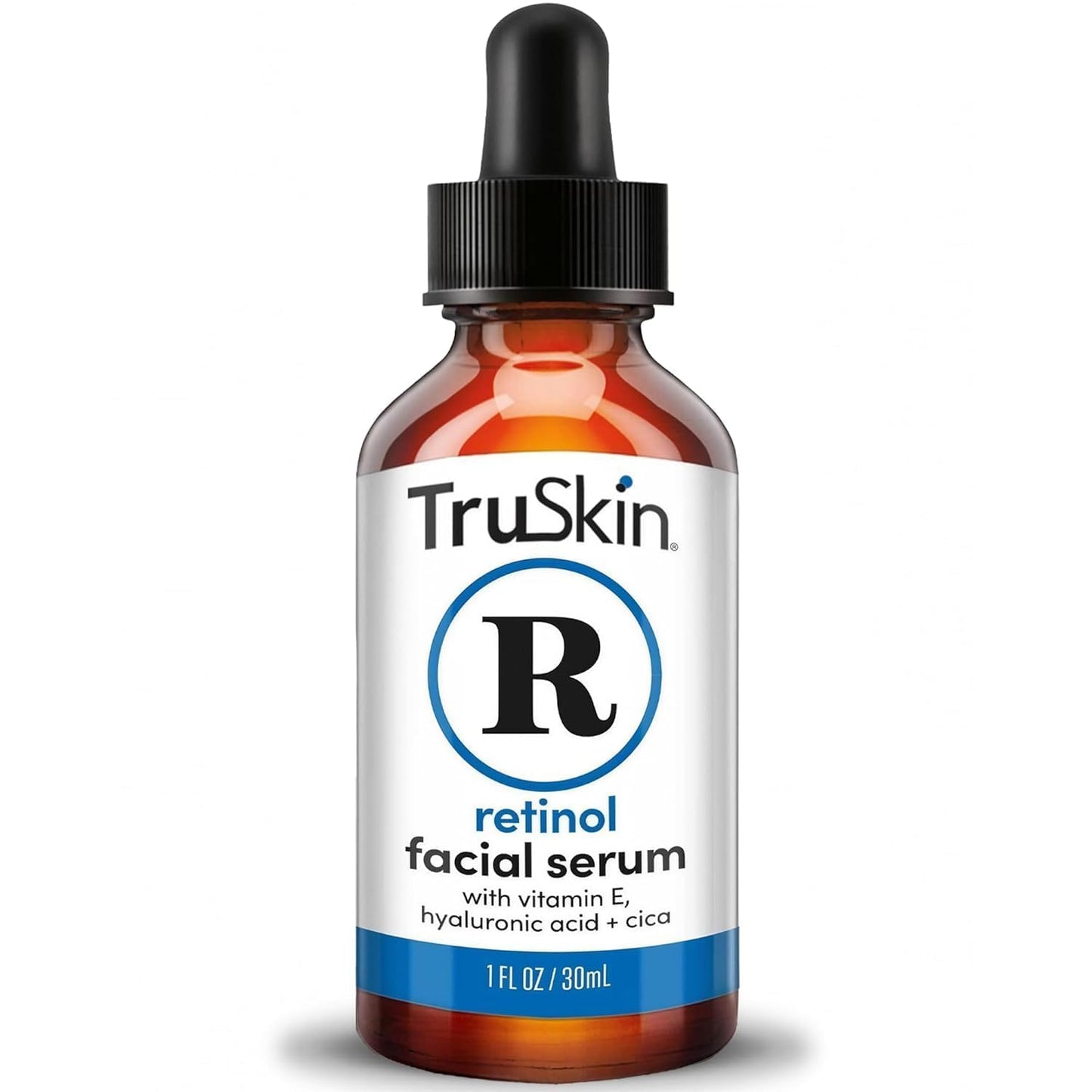 TruSkin Retinol Serum for Face with Hyaluronic Acid & Cica 30ml | Anti-Aging & Hydrating Face Serum