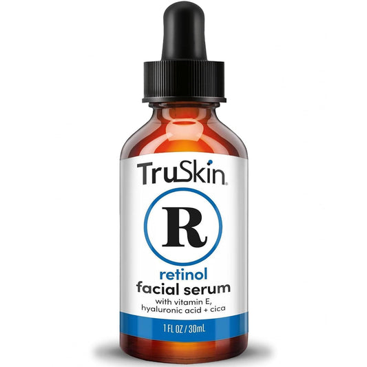 TruSkin Retinol Serum for Face with Hyaluronic Acid & Cica 30ml | Anti-Aging & Hydrating Face Serum
