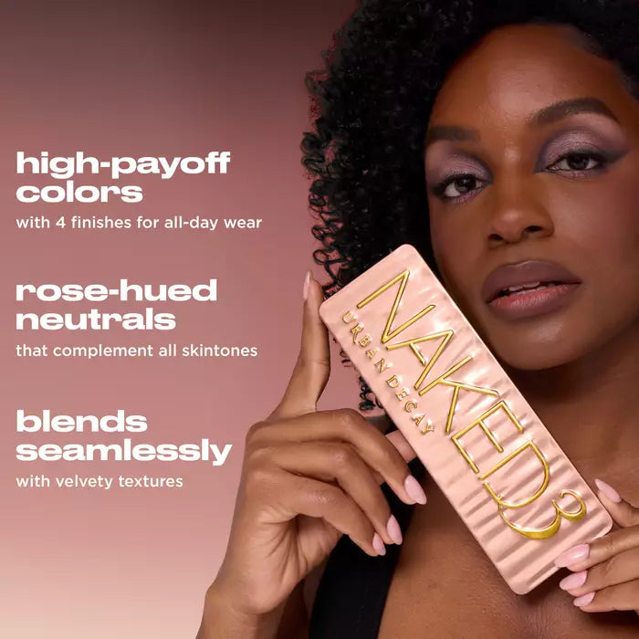 Urban Decay Naked3 Eyeshadow Palette – Rose Neutral Eye Makeup Palette