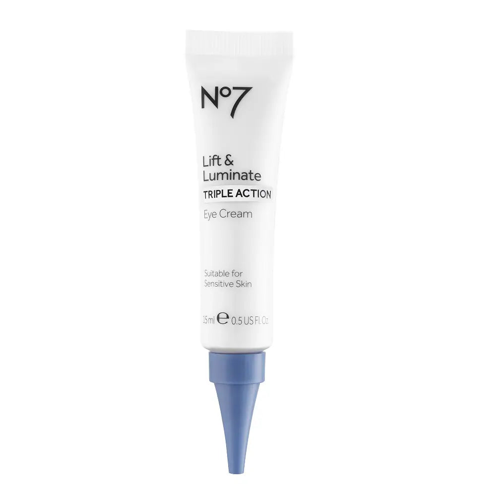 No7 Lift & Luminate Triple Action Eye Cream - Sensitive Skin Variant (15ml / 0.5 US Fl Oz)
