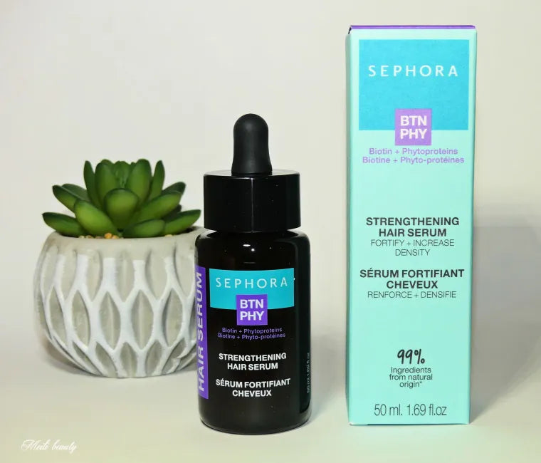 Sephora Collection BTN PHY Strengthening Hair Serum 50ml | Lightweight Hair Repair & Scalp Care Serum