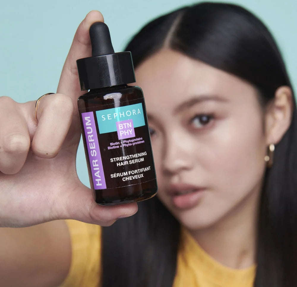 Sephora Collection BTN PHY Strengthening Hair Serum 50ml | Lightweight Hair Repair & Scalp Care Serum